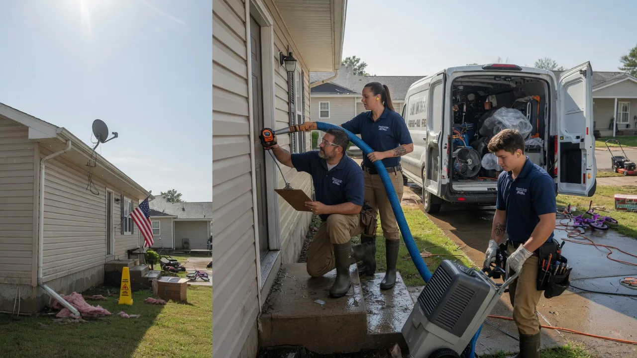 Ceiling Water Damage Restoration in Montcalm, WV near me